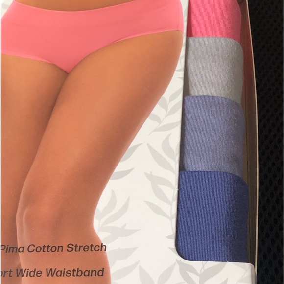 FELINA 5 PACK PIMA COTTON HIPSTER - Picture 3 of 9